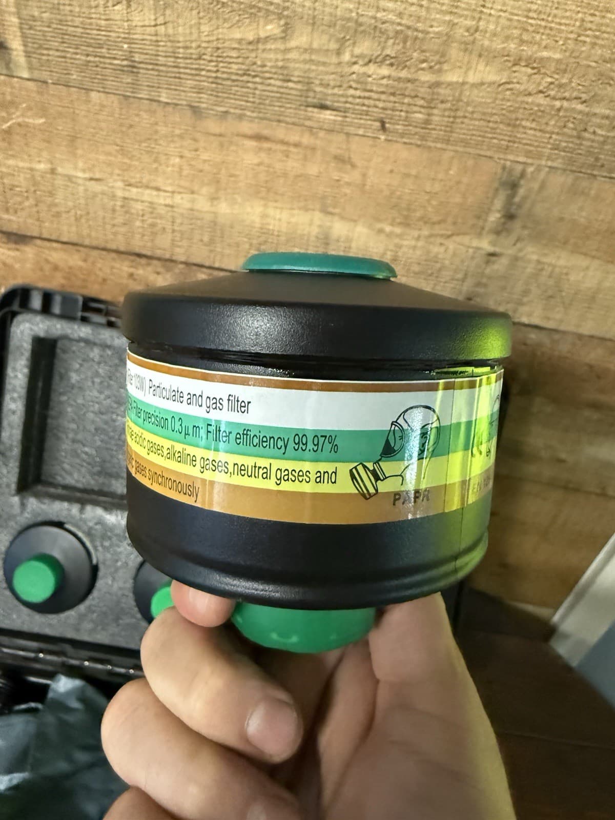 PAPR Respirator Kit PRF-103R with Hood & Filters - Powered Air Purifier 5