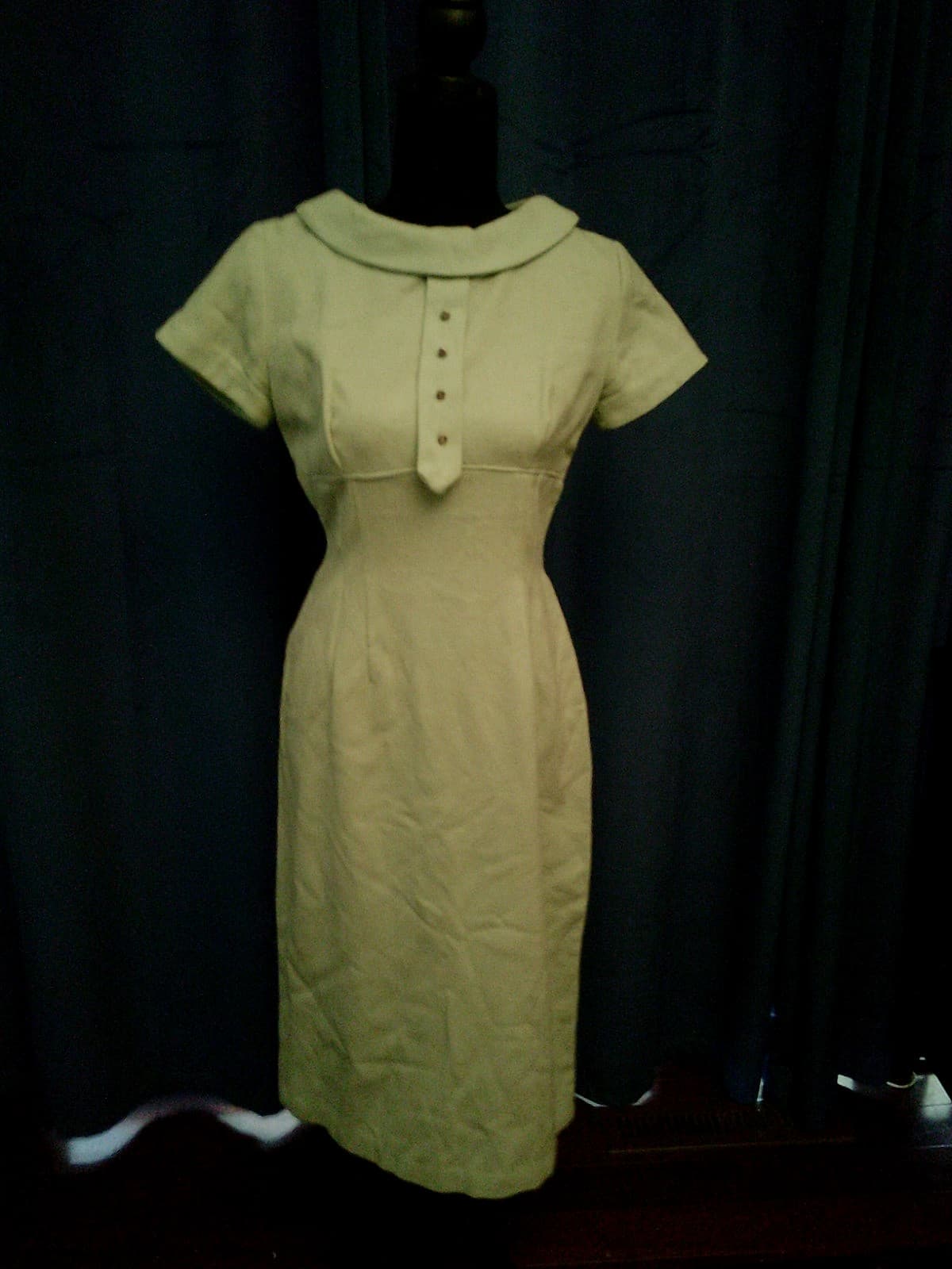 Marilyn Monroe Owned Worn Pale Greenish Blue Wool Dress friend Sydney Guilaroff