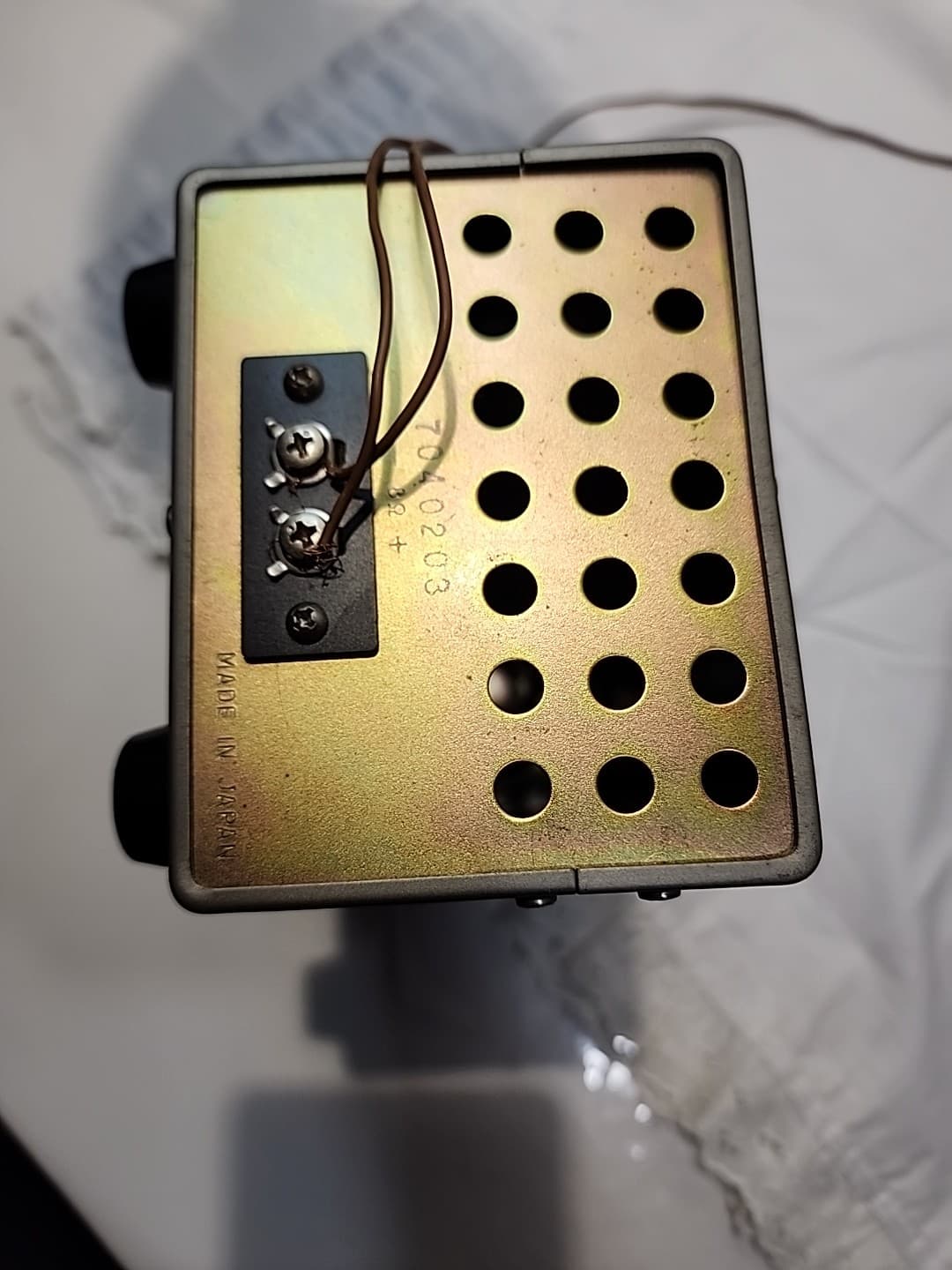 KENWOOD SP-430 Transceiver External Speaker for Fixed Station Black Used 6