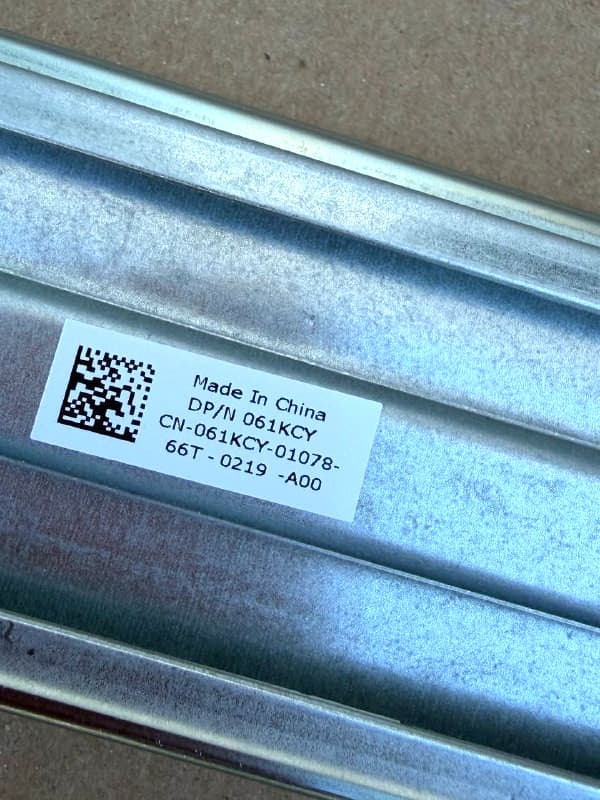 2 Pairs (4Pcs) Dell PowerEdge 2U 0FYK4G 061KCY Rails R720 R720XD R730 R730XD 6