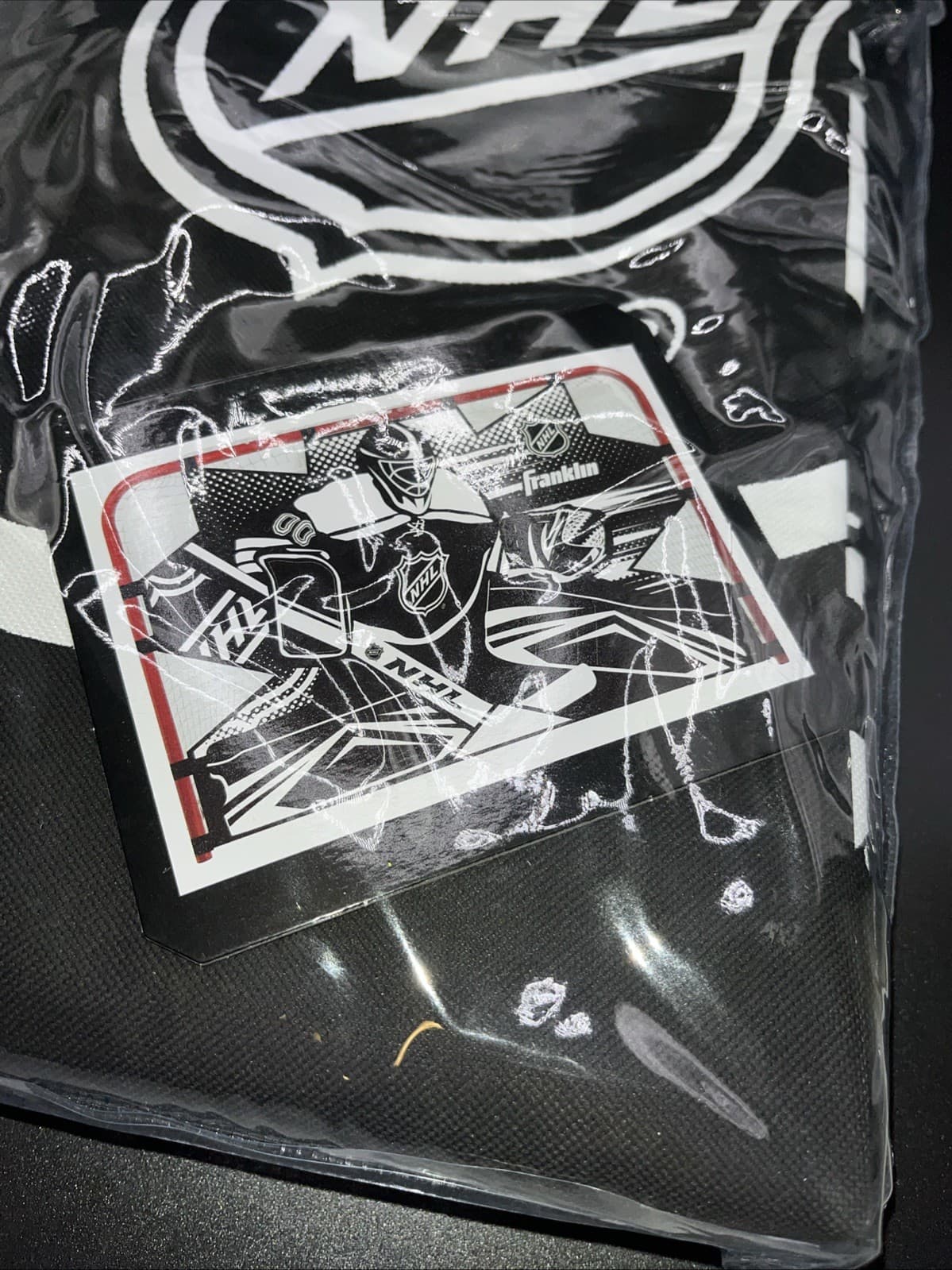 Franklin NHL Street Hockey Goalie Shooting Target - 72" X 48" All Weather. New! 4