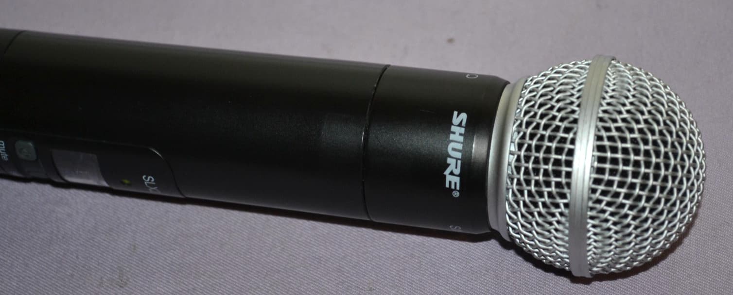 Shure SLX2 SM58 Handheld Wireless Transmitter Digital Microphone H5 518-542MHz 6