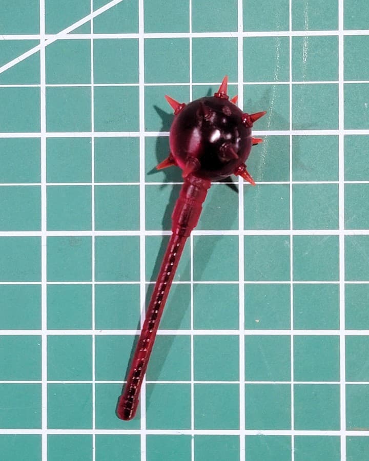 Custom Translucent Color Resin  Mace 1:10 Scale Legends Mcfarlane Classified