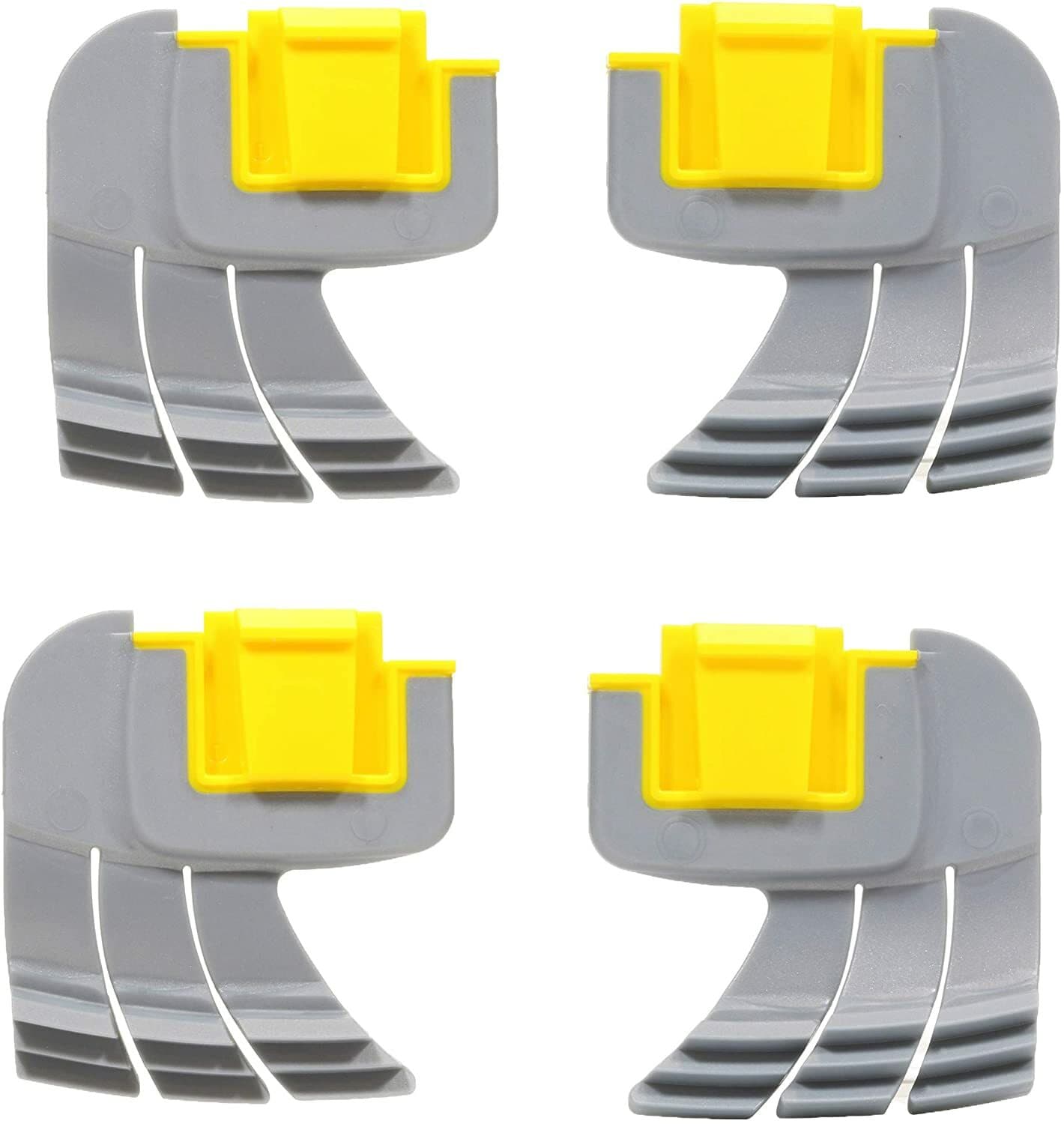 4 Pack Cyclonic Scrubbing Brush R0714400 For Zodiac MX8 MX6 Elite Pool Cleaner