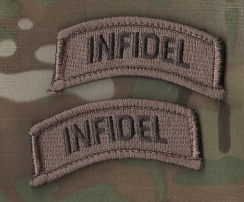 Christian-Iraqi Militia Anti-Isis Foreign Fighters velkrö Insignia: Dwekh Nawsha 3