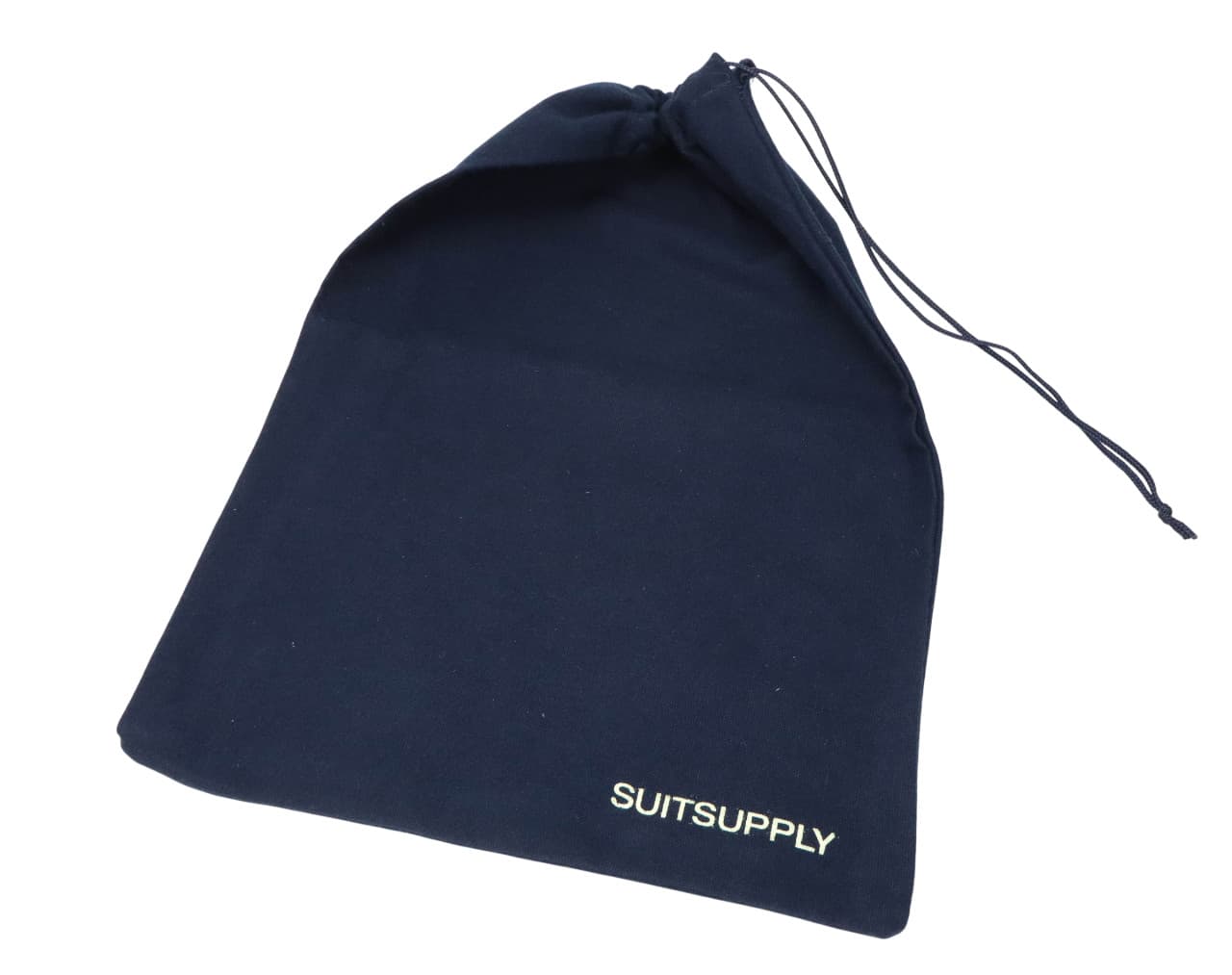 SUITSUPPLY Shoes Bag Unisex ONE SIZE Pair 2 Piece Dust bag Logo Navy Blue 6