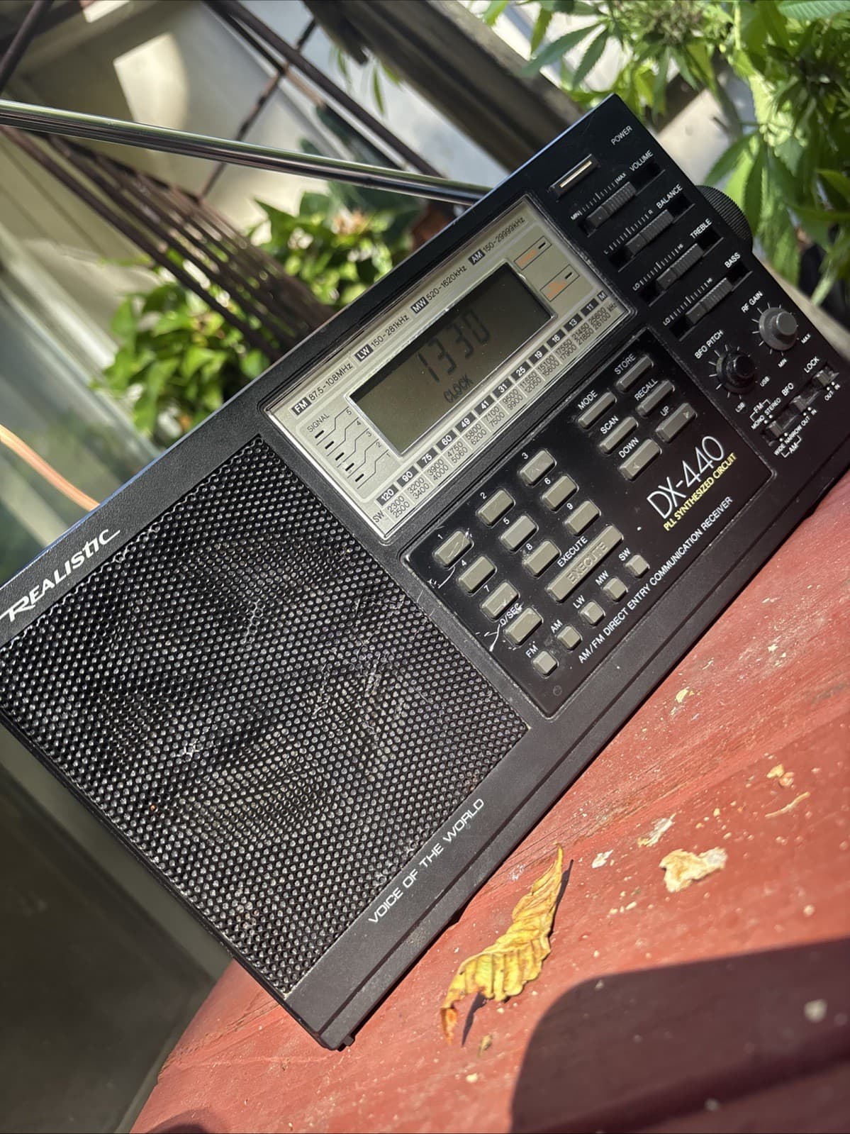 Realistic DX-440 AM/FM Direct Entry Communication Receiver Tested Working