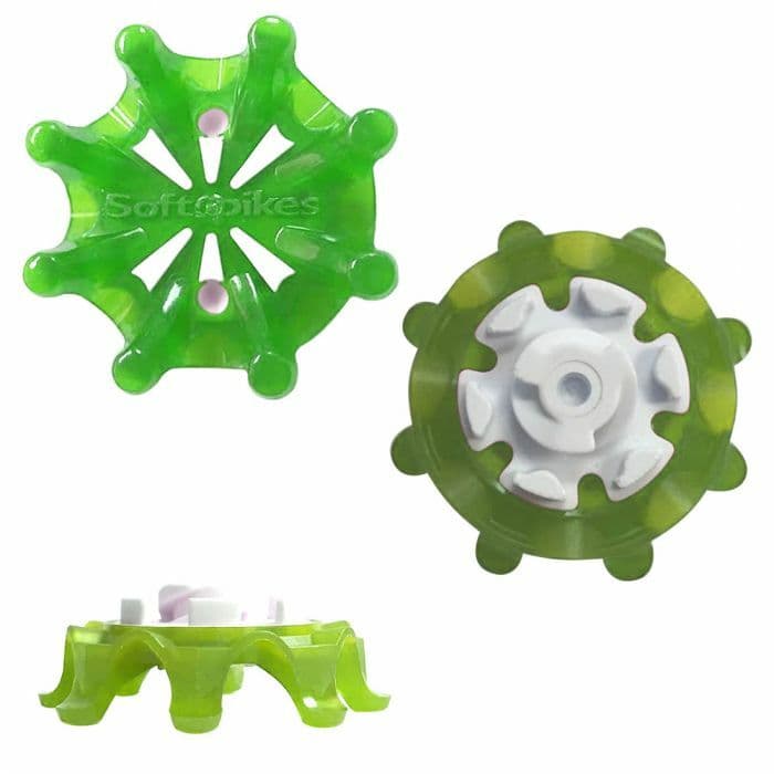 12 GREEN Pulsar Fast Twist 3.0 SoftSpikes Spikes Cleats BEST BULK PRICE ON EBAY 2