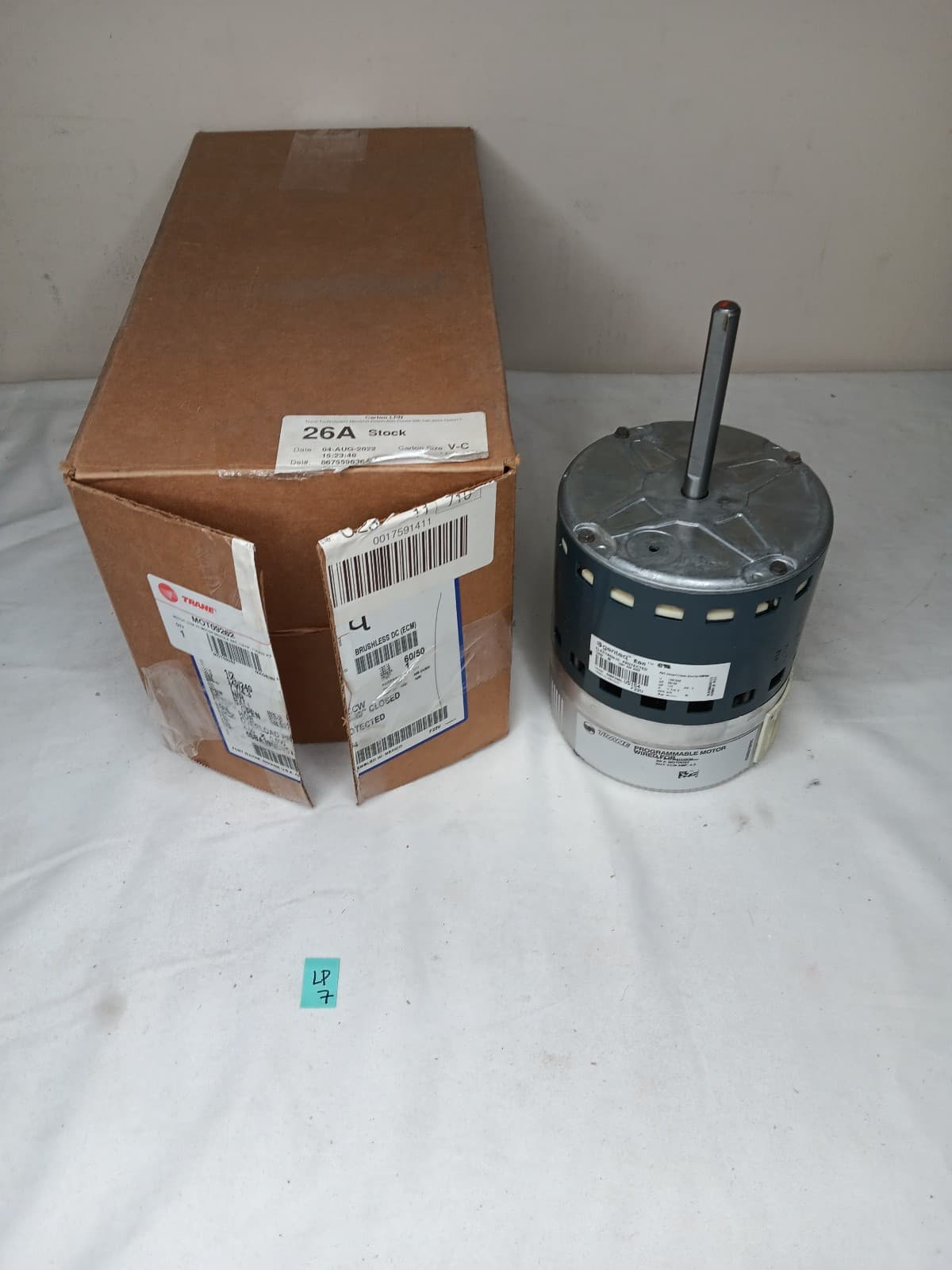 Genteq / TRANE EON 1/2HP 120/240v Programmable Motor 5SBA39GL V5154