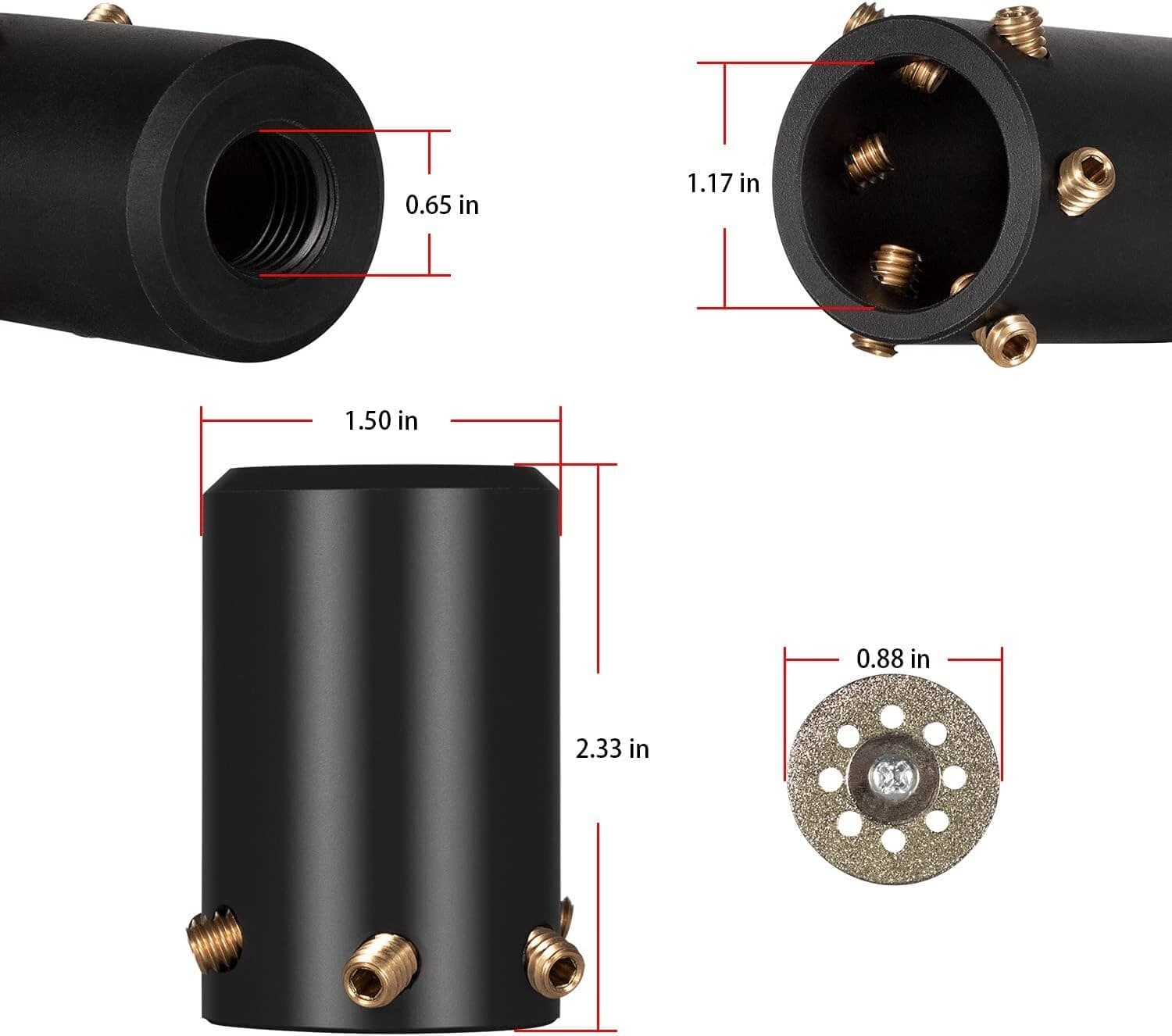 TIG Welding Tungsten Electrode Sharpener/ Grinder Multi-Angle & Offsets 5