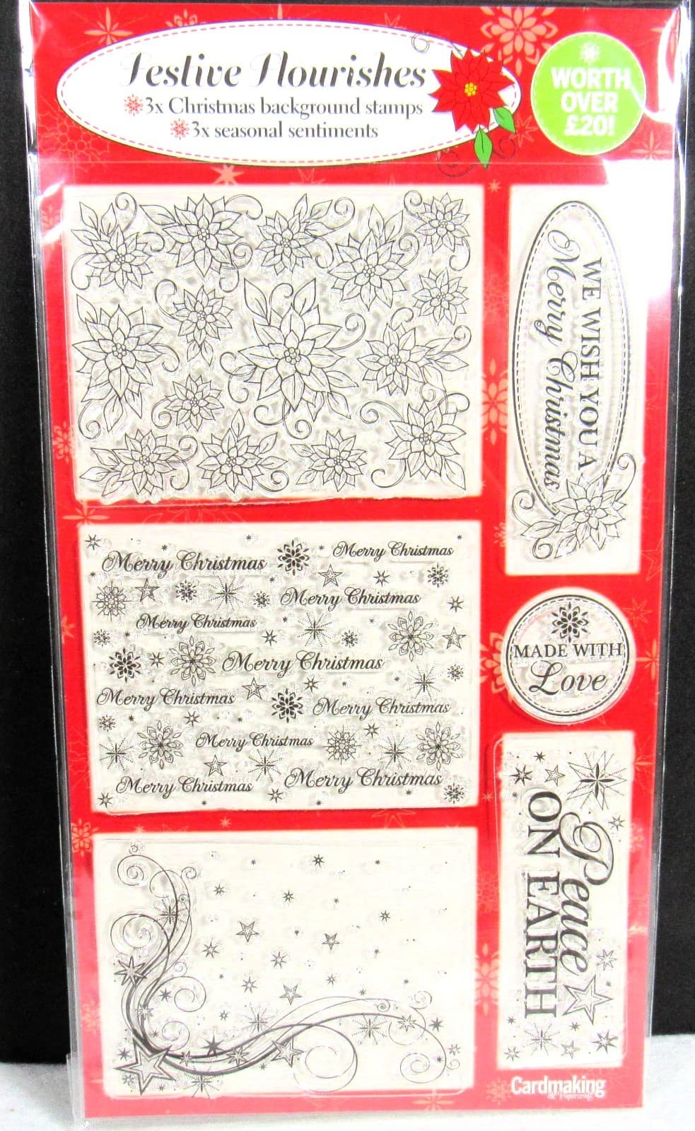 Cardmaking & Papercraft Magazine Issue 163 Christmas 2016 with Stamp Set Gift 5