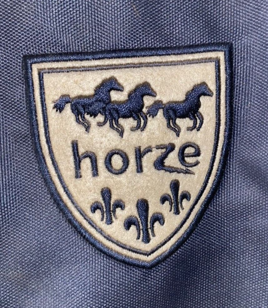 HORZE BLUE TALL ENGLISH BOOT BAG 23'' X 14'' X 7 1/2'' 5