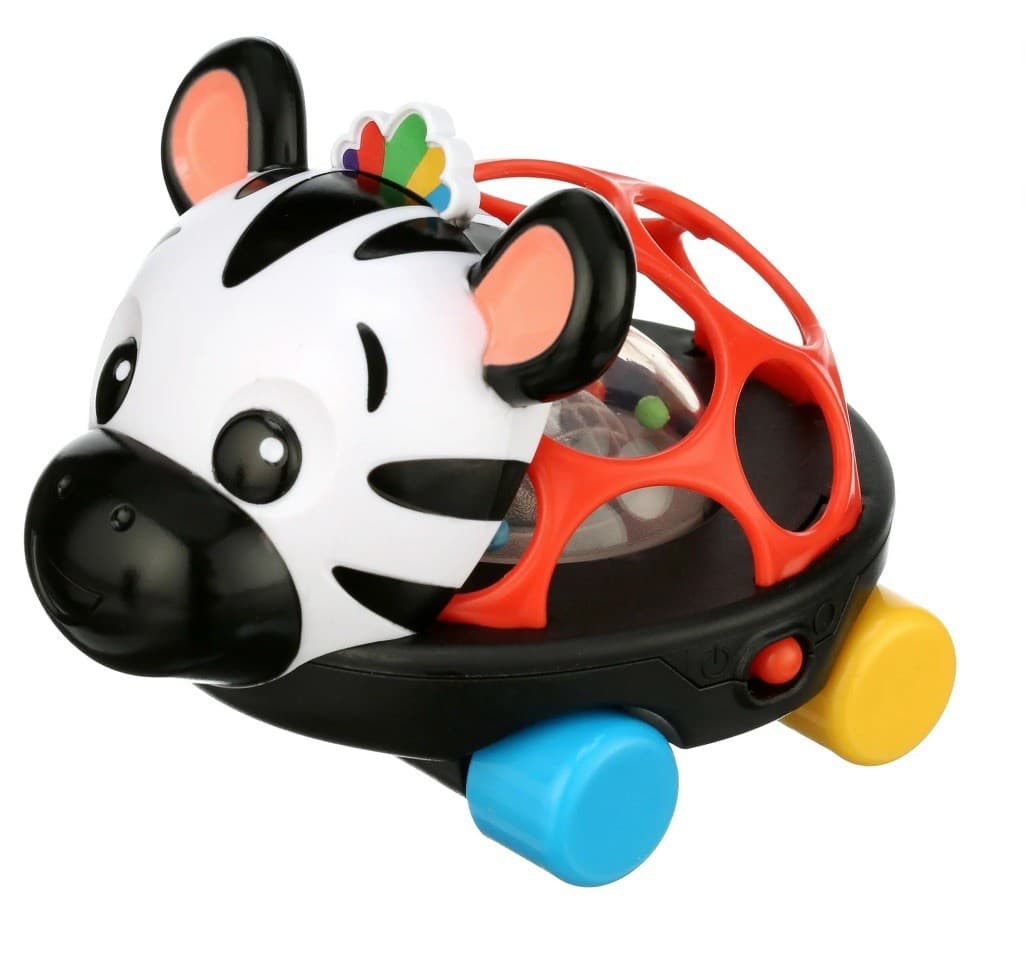 Baby Einstein Curious Car Zen Oball Toy Car & Rattle, Light Up, Ages 3 Months+ 5