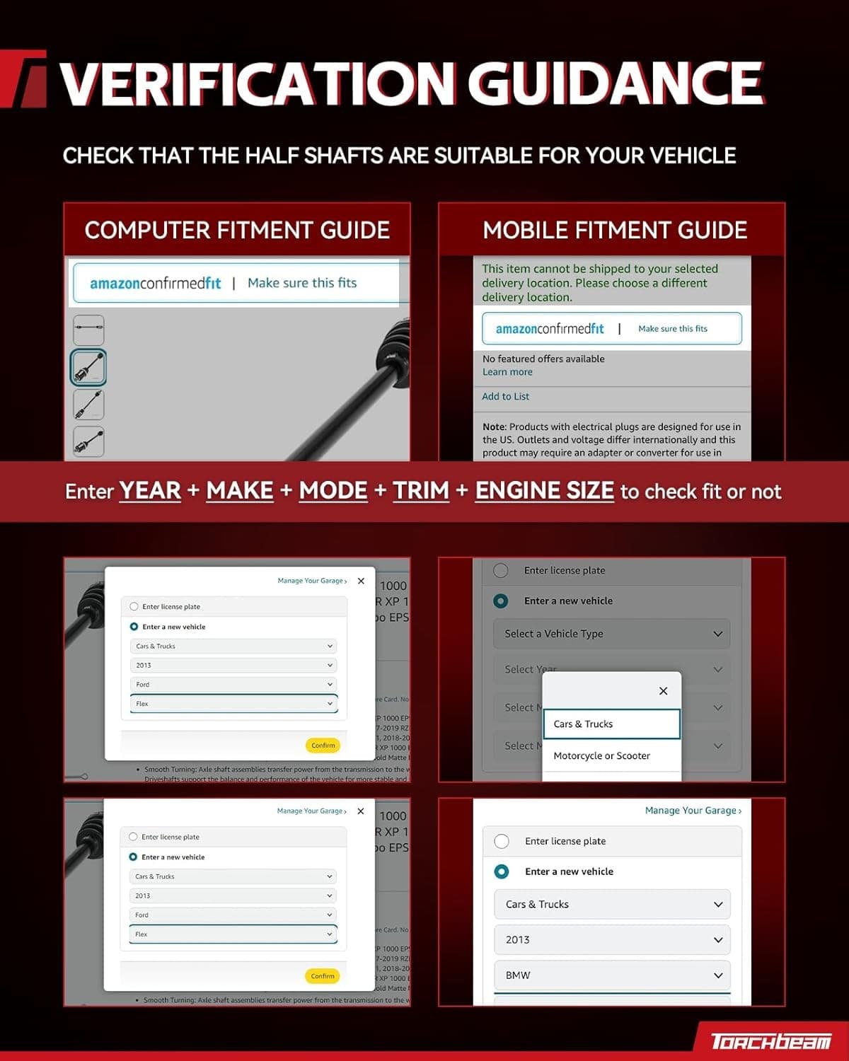 CV Axle Shaft Assembly for 2015-2019 Sonata 2016-2020 Optima Front Left CV Axle 4