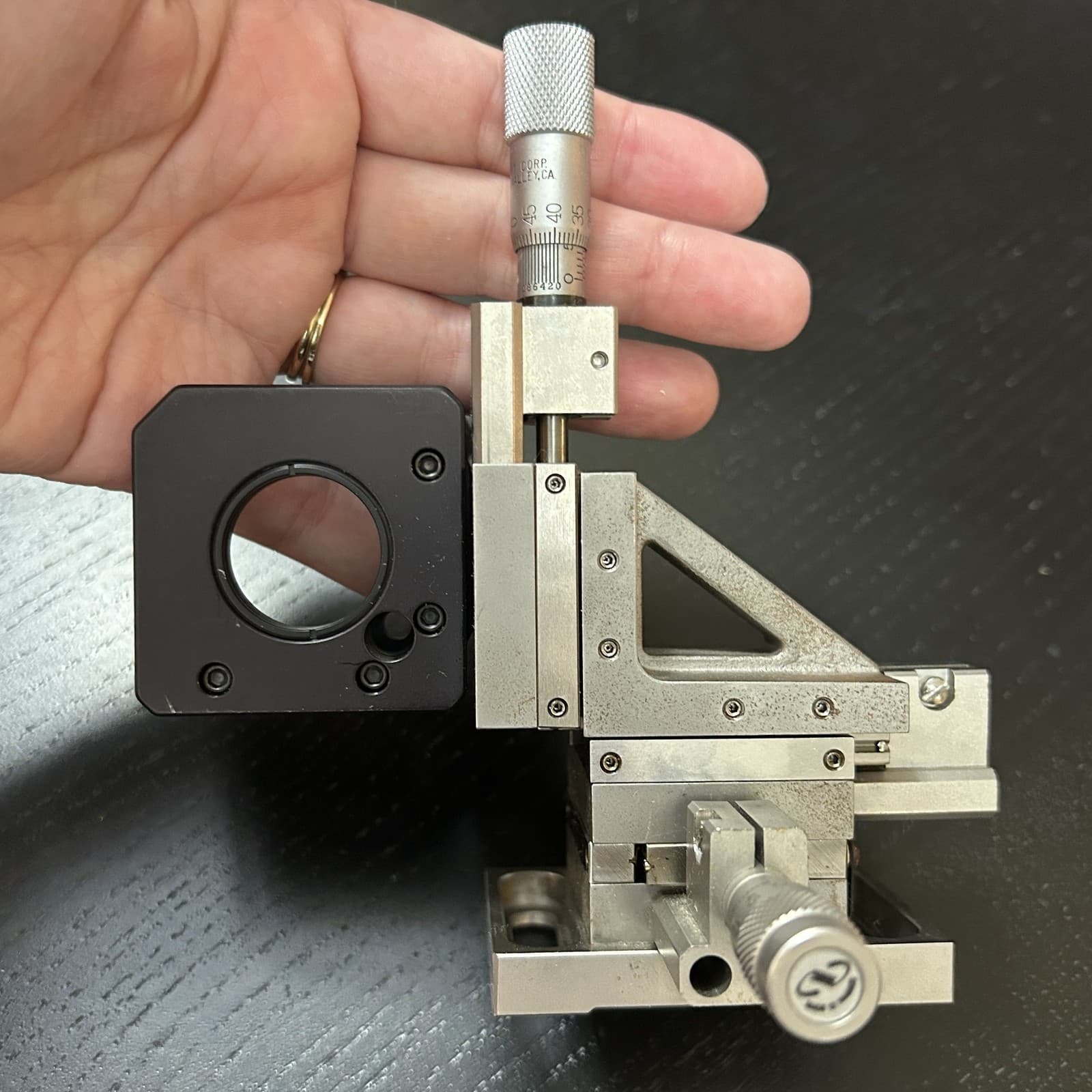 Thorlabs KM100T Newport M-461 Series Kinematic Mount Micrometer Optical Mount 3