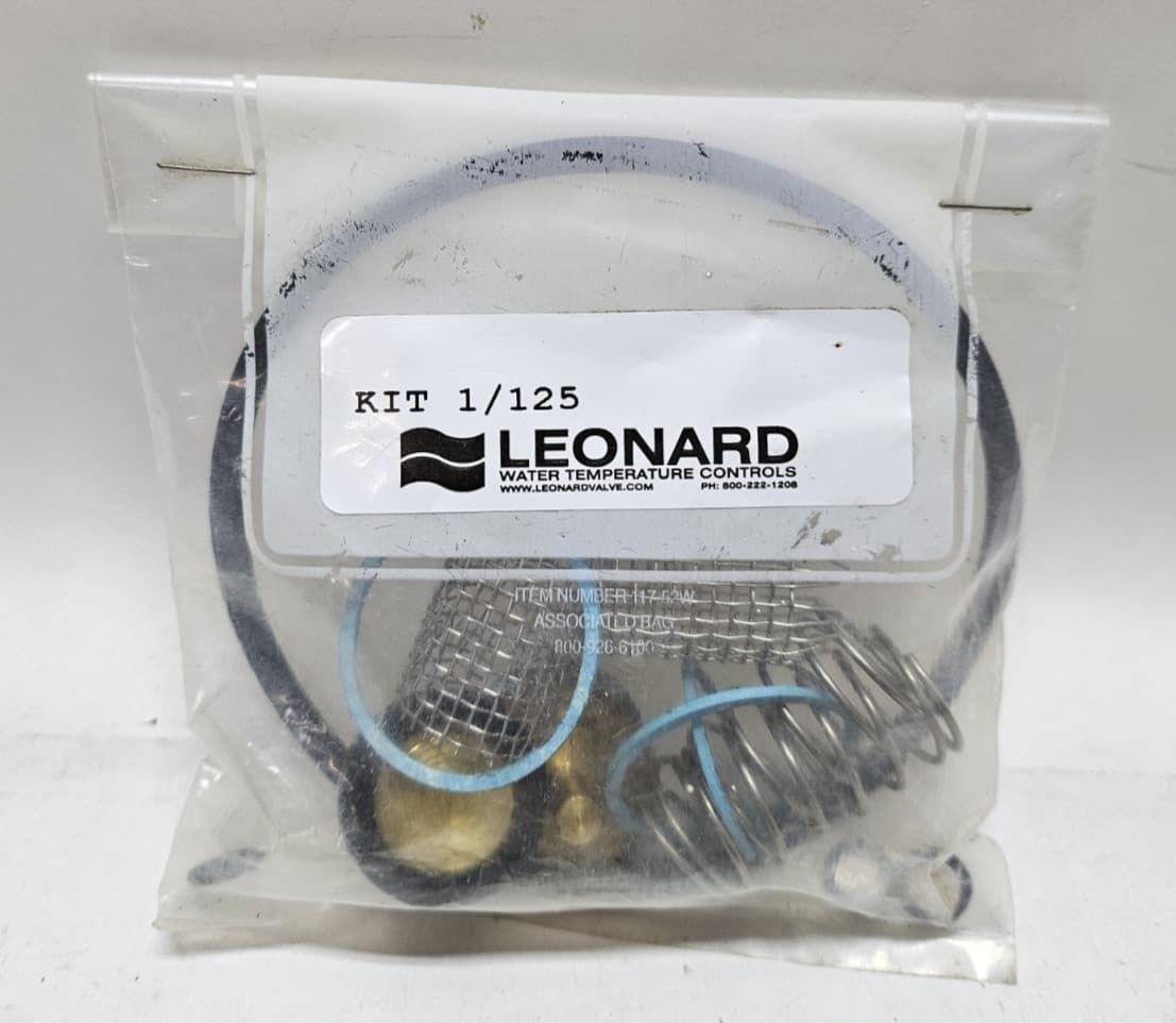 Leonard Water Temperature Controls Kit 1/125 Valve Packings Gaskets 5