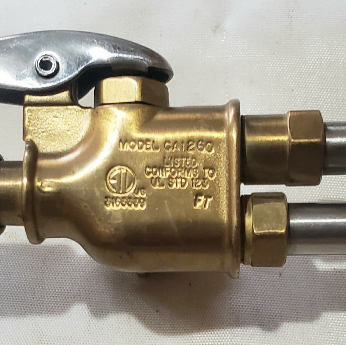 Victor Welding Cutting Torch Set CA1260 Attachment J28 Handle 4