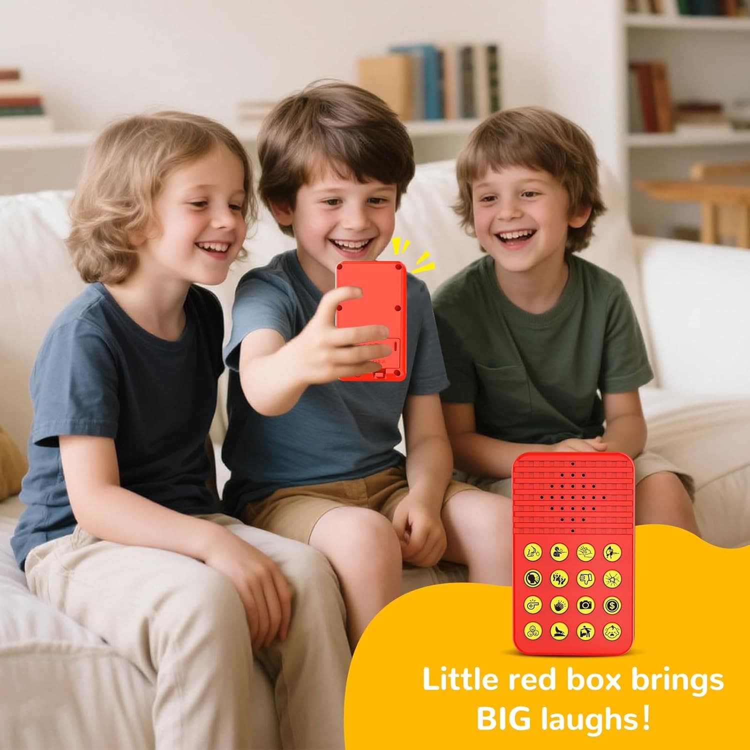 Sound Effects Machine - 16 Hilarious Sound Buttons for Kids - Pocket-Sized Noise 3