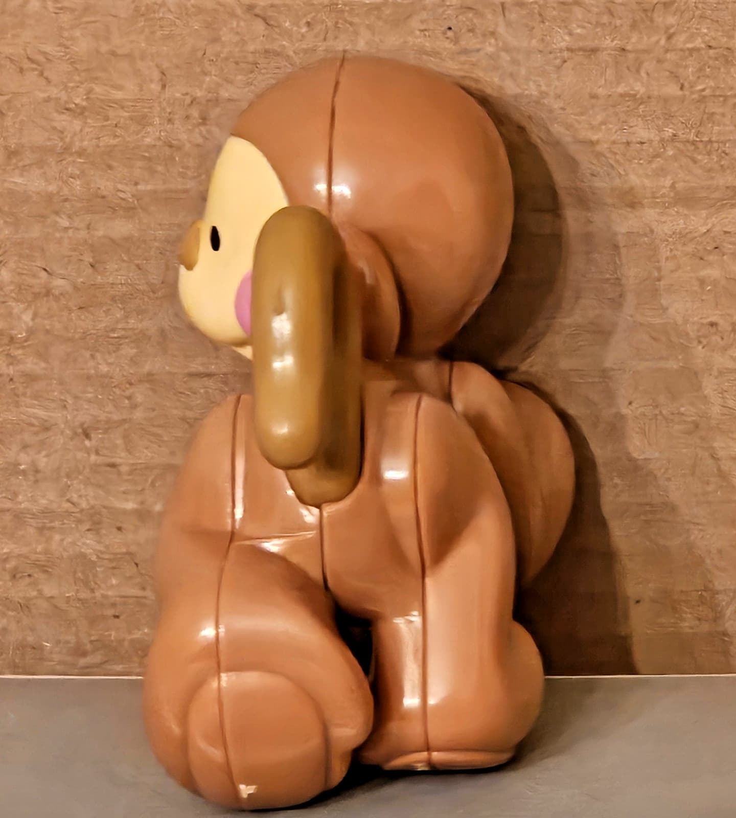 Fisher Price Amazing Animals 3.5" tall Replacement Monkey Rattle Plastic Toy 5