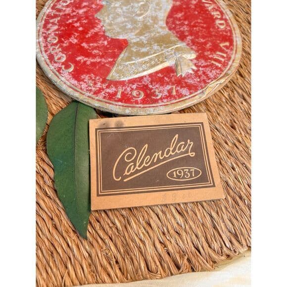 1937 King Edward VIII Calendar 3