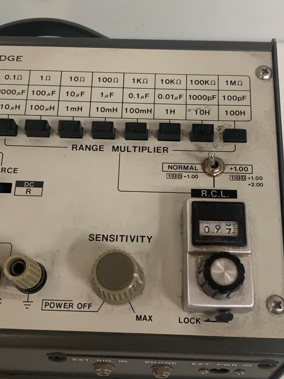 LEADER LCR BRIDGE #LCR-740 3