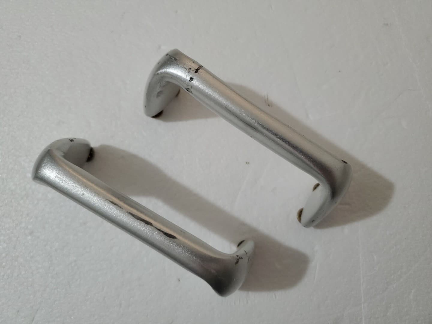 3U Aluminum Rack Mount Handles w/ Screws - Equipment Amplifier Silver Heavy Duty 2