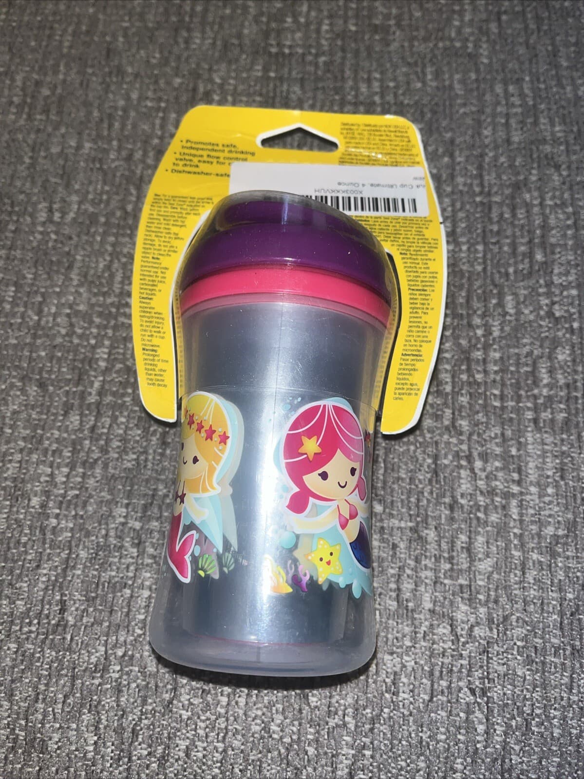 NUK GERBER 9OZ ADVANCED DEVELOPMENTAL CUP ARCTIC WRAP 18+ MO BPA FREE LEAK PROOF 5