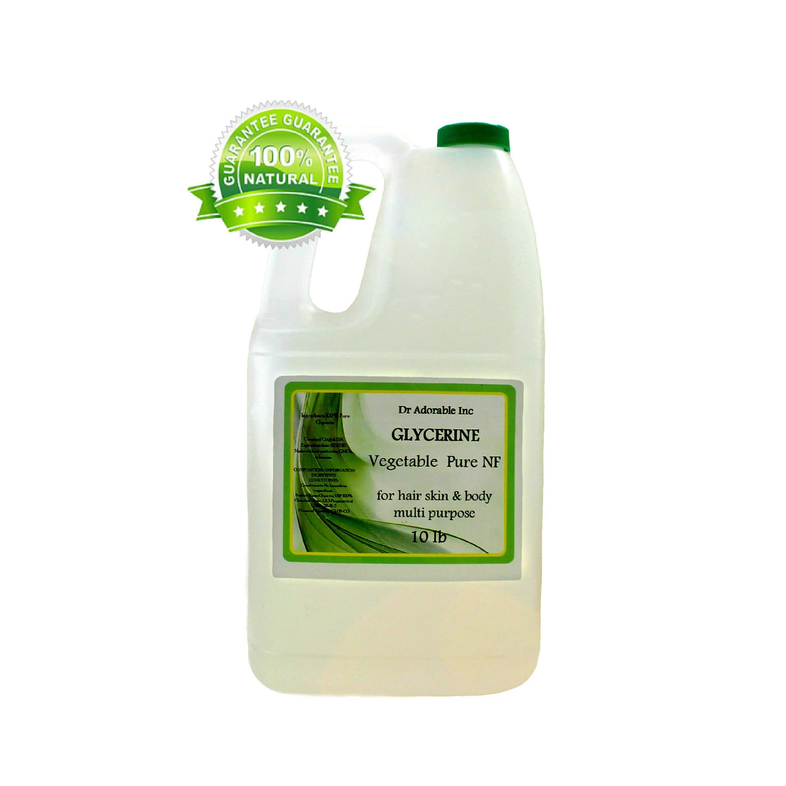 GLYCERINE (glycerin) VEGETABLE USP FOOD GRADE 100% PURE NON GMO FREE SHIPPING