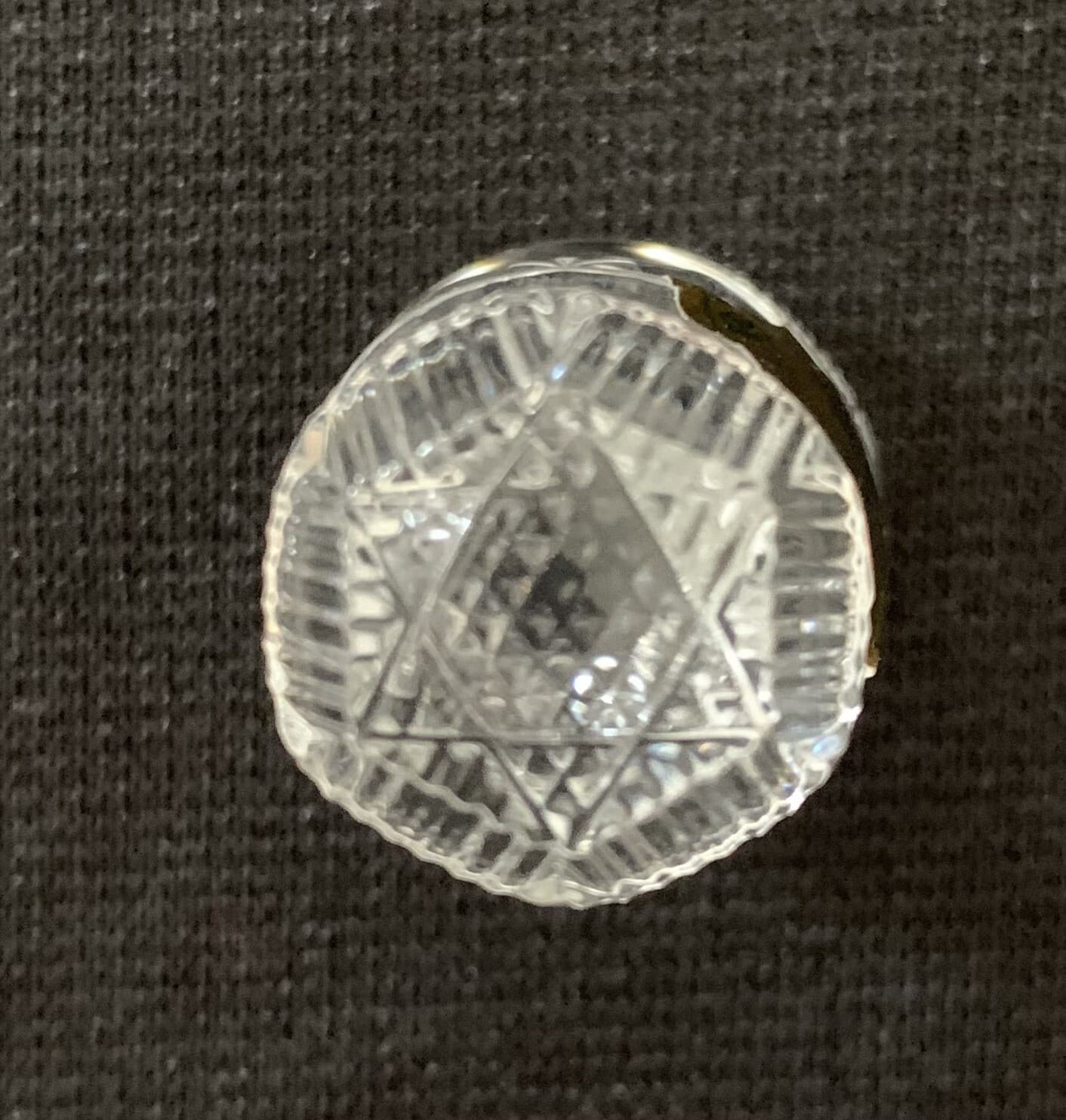 Waterford Thimble Signed & Original Box 5