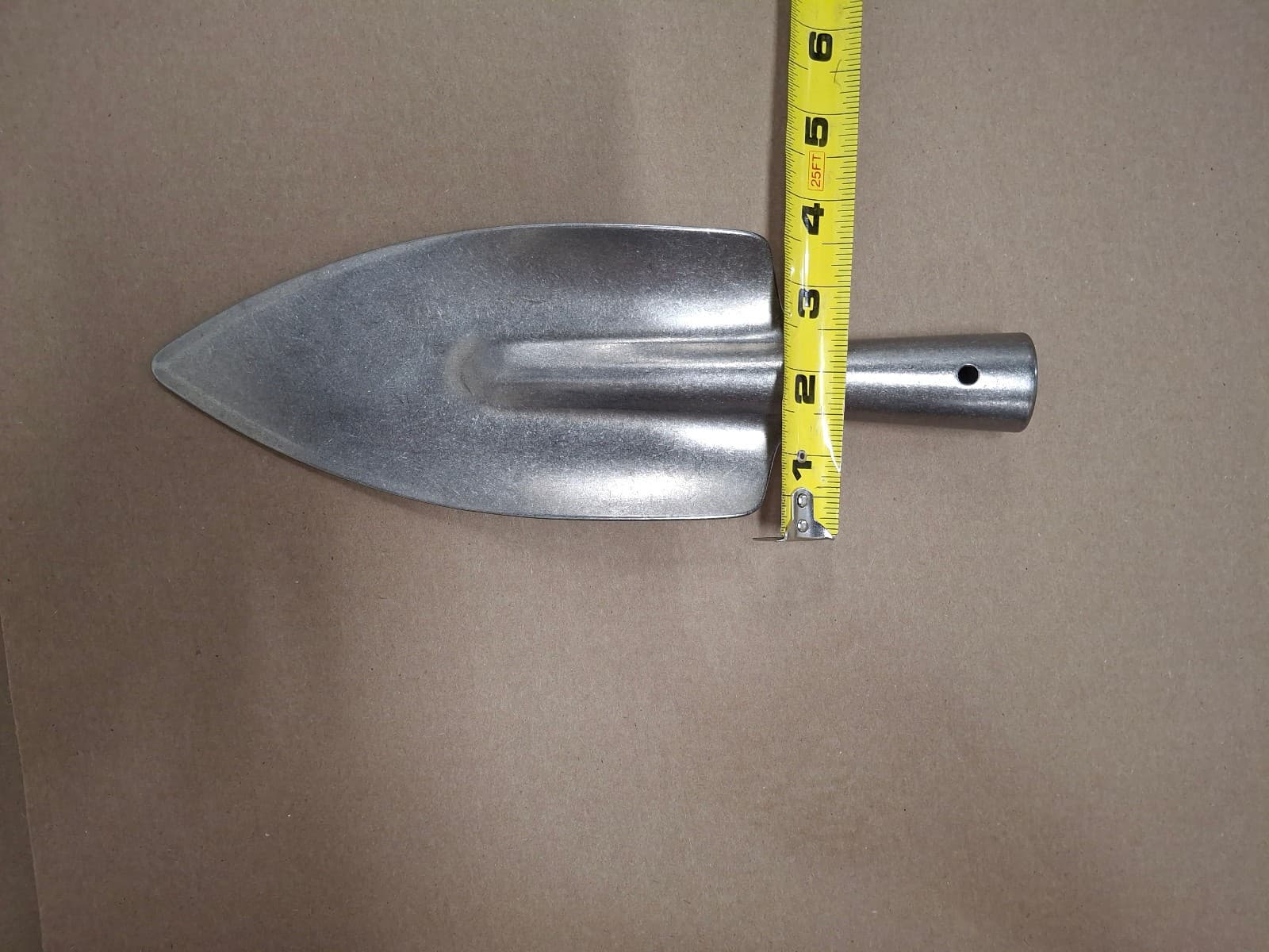 100% Titanium Small Russian Shovel Lifetime Lasting Pointed Lightweight Durable 6