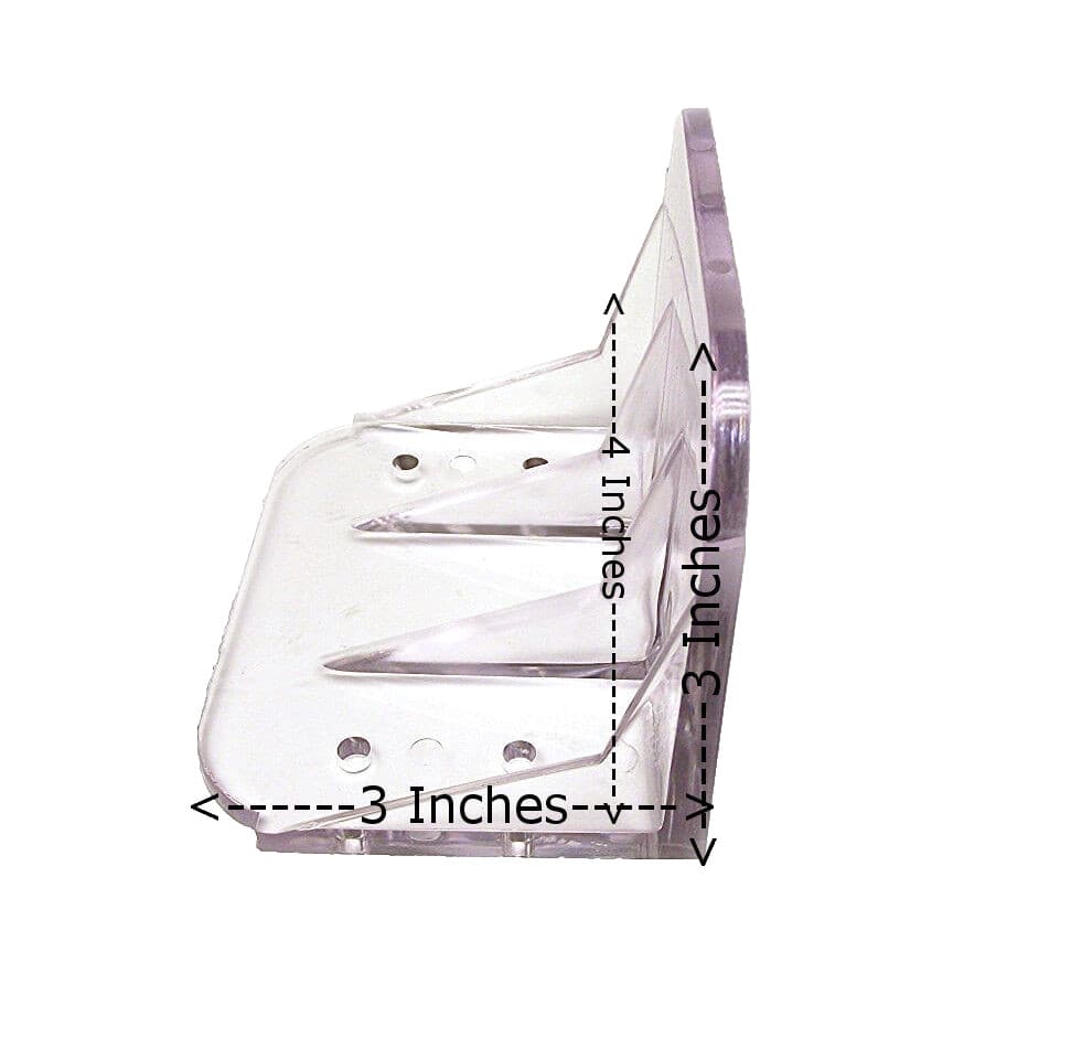 Roof Ice Guard Snow Guard Prevent Sliding Snow Stop Buildup Plastic JUMBO 3