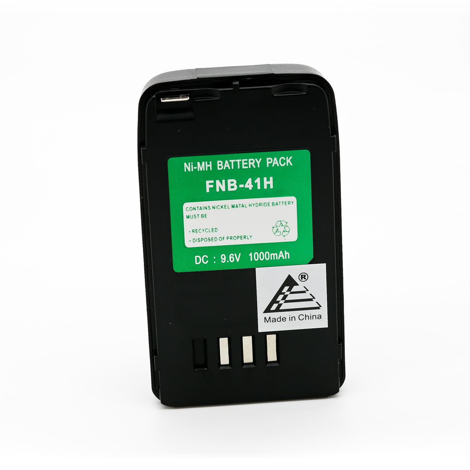 2x 9.6V 1000mAh NiMh battery for Yaesu Vertex FNB-41, FNB-42, FT-40, VXA-100 2