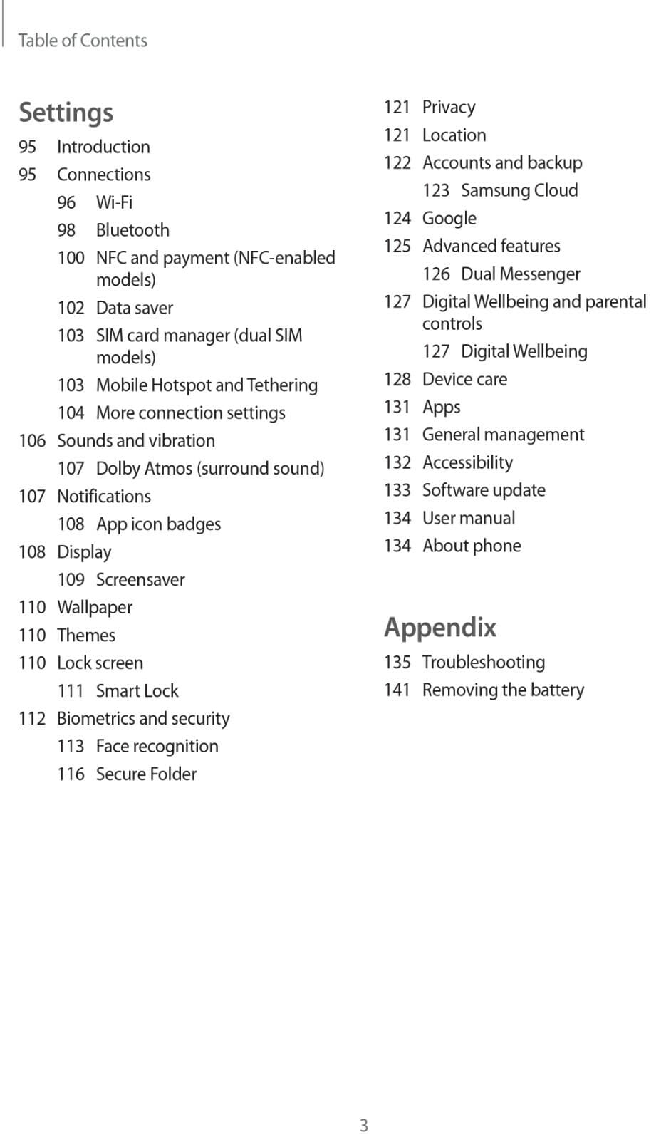 Samsung Galaxy A10 A105 QQ Cell Phone OWNER'S USER MANUAL 5