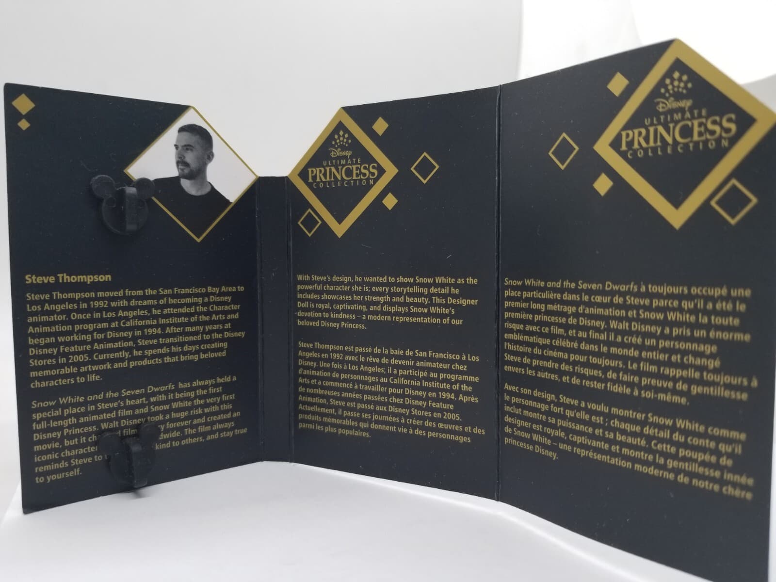 Disney Pin 2022 Designer Collection LR Hinged: Snow White #148527 New Free Ship 6