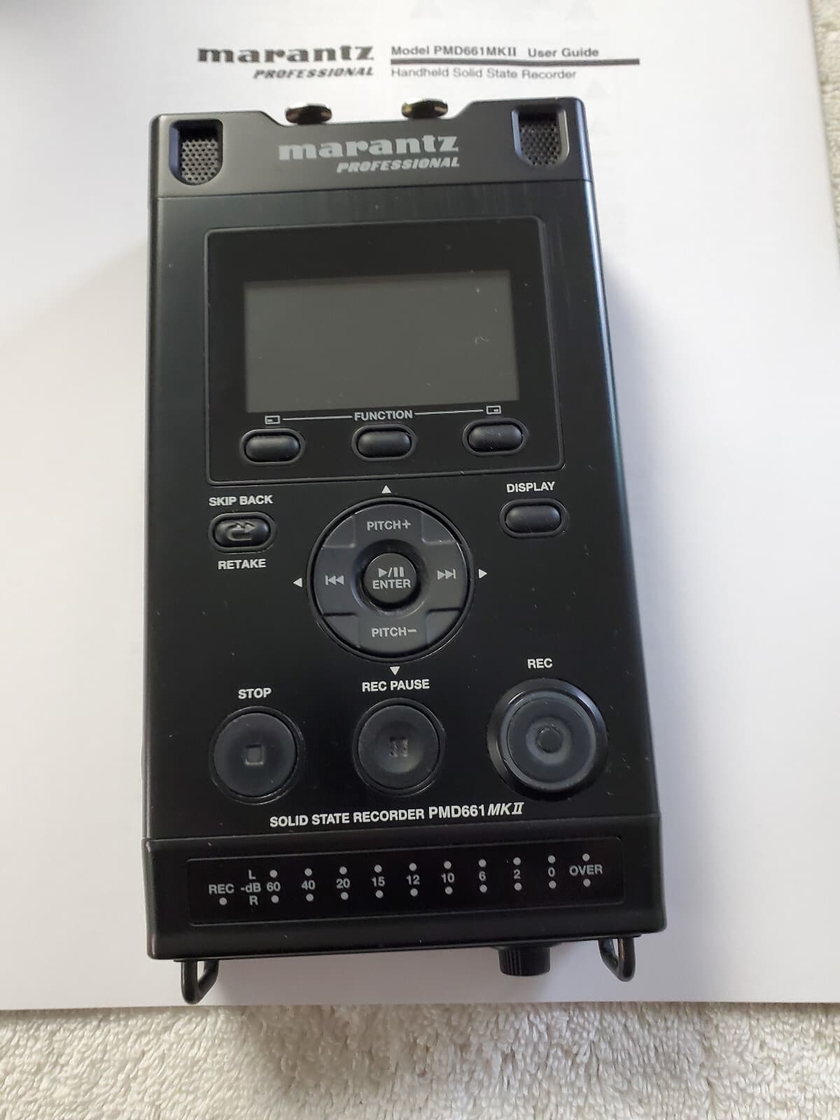 Refurbished Marantz PMD661 MKII Professional Recorder with current firmware 2