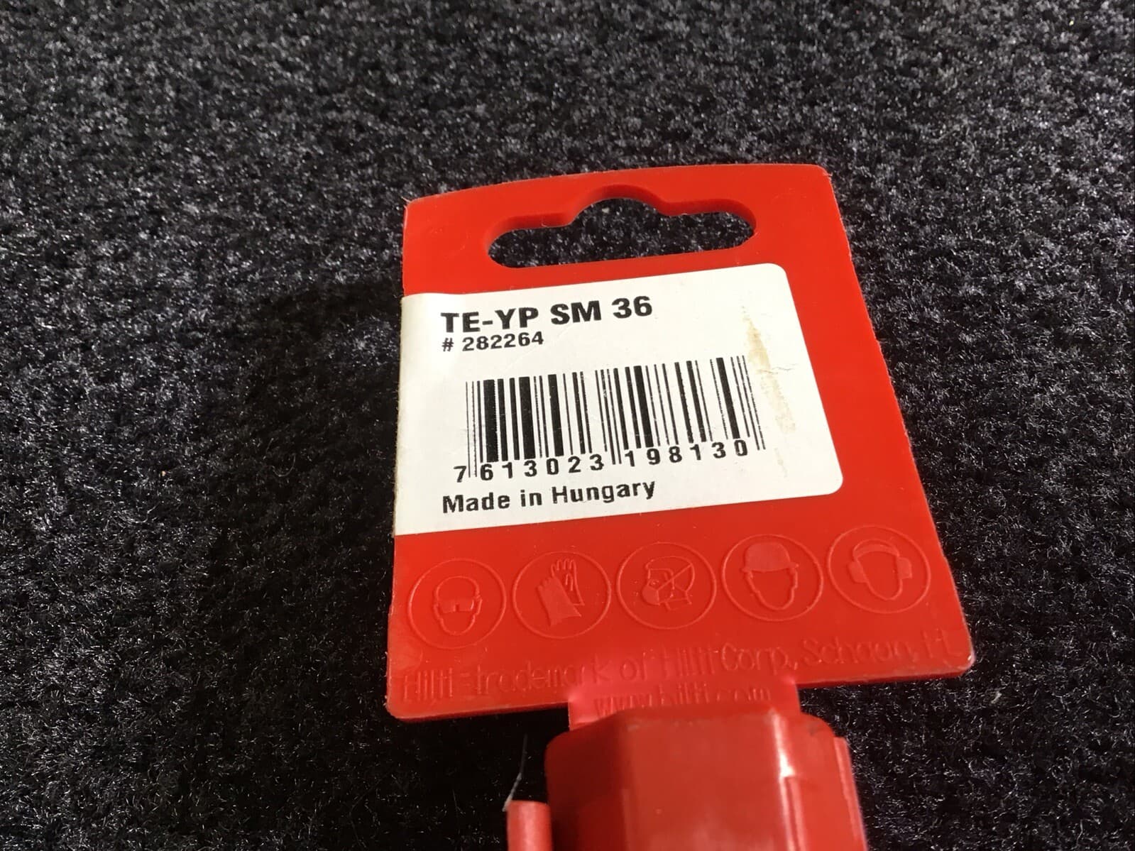 2-Hilti TE-YP SM 36 Pointed Polygon Chisel 282264 OAL 14" SDS Spline Drive NEW 3