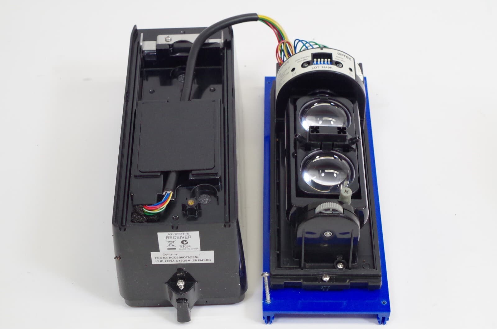 OPTEX AX-100TFRi Wireless 100' Photoelectric Detector Transmitter & Receiver 6