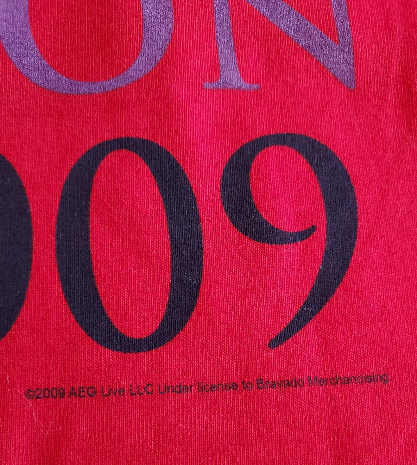 Original Michael Jackson 02 Arena "This Is It" T-Shirt Sz 2XL  New/Mint 6