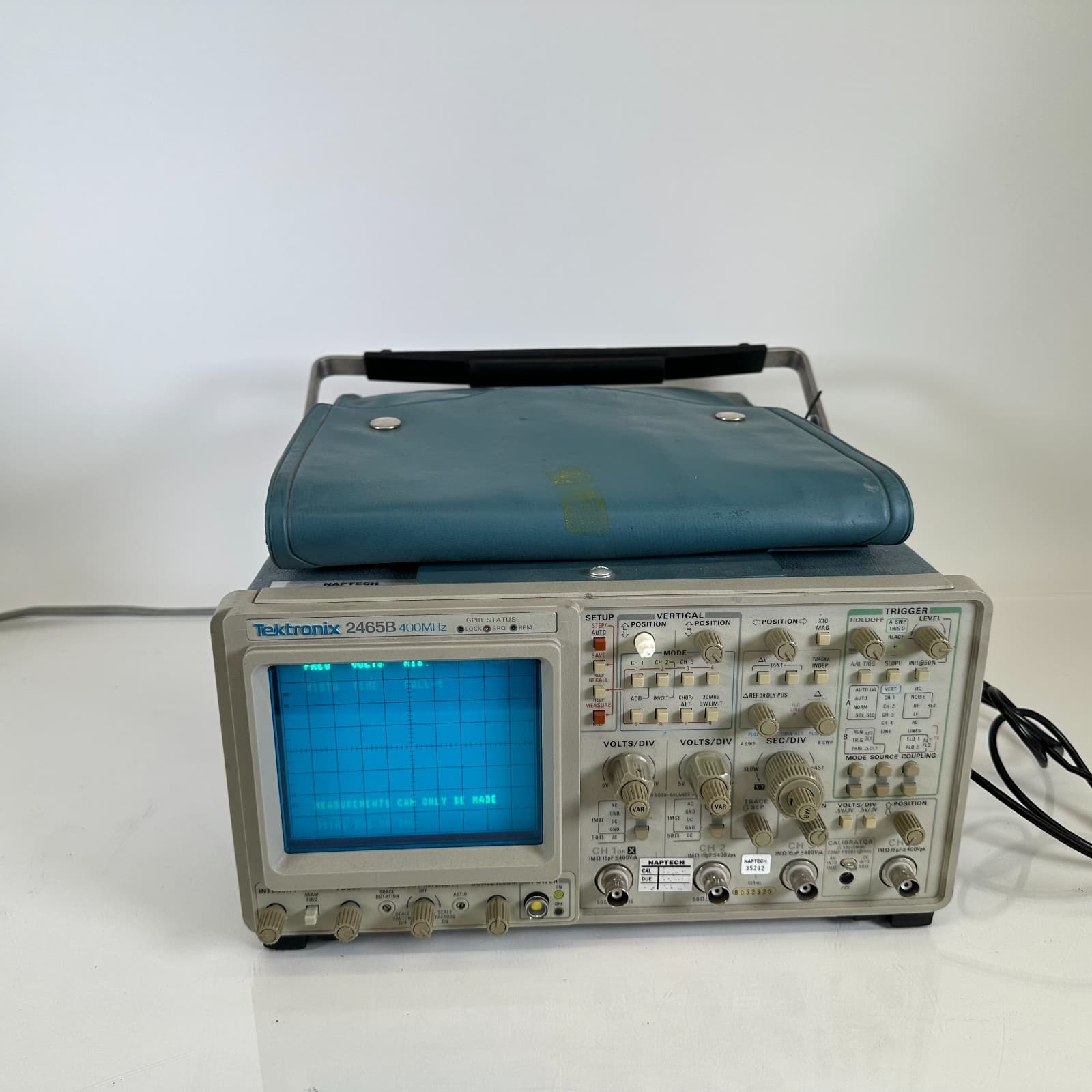 Tektronix 2465B 4-Channel 400 MHz Analog Oscilloscope 4
