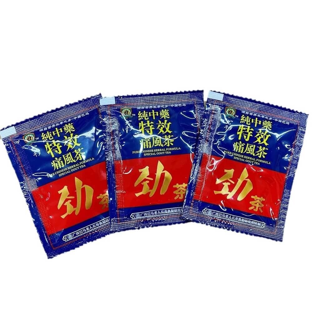 PURE CHINESE HERBAL FORMULA SPECIAL GOUT TEA (5 GRAMS X 10 PACKETS)劲茶通风茶. 3
