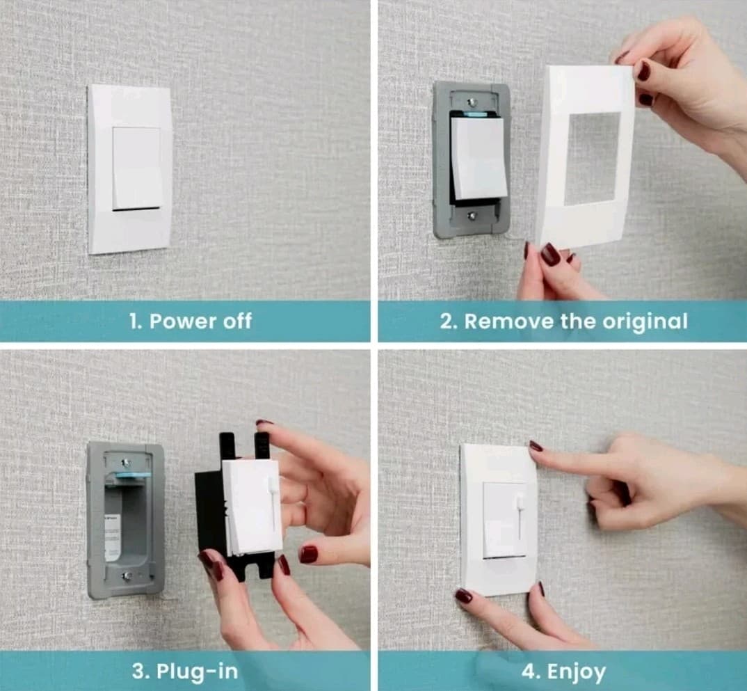 (Pack Of 2) NEW Deako Simple Dimmer, 3way/ 4way Switch 3