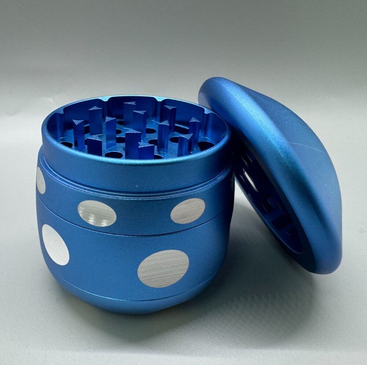 hroom Spice Herb Tobacco Grinder 2.5 Inch 4 Piece Crusher Aluminum Grinder 3