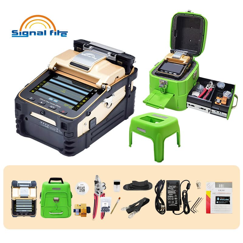 AI-8C Automatic Optical Fiber Fusion Splicer Splicing Machine 5 years Warranty