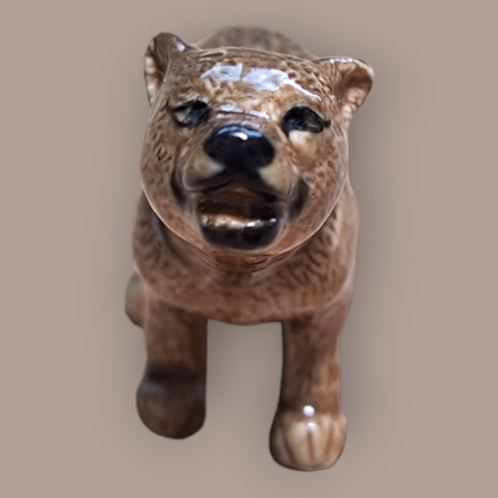 NORTHERN ROSE Gray Wolf Cub Howling Miniature Figurine New FREE SHIPPING R324 2