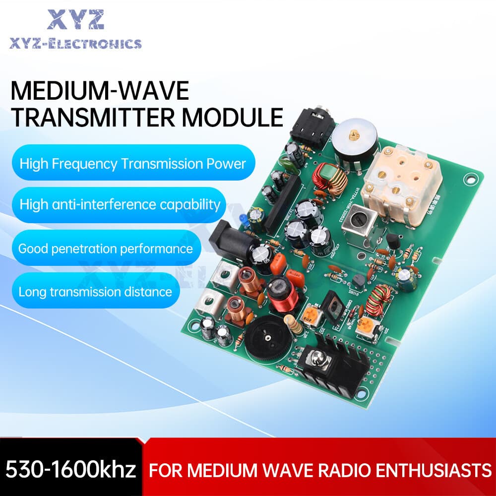 530-1600khz AM Radio Transmitter Experimental Micropower Medium Wave Transmitter 6