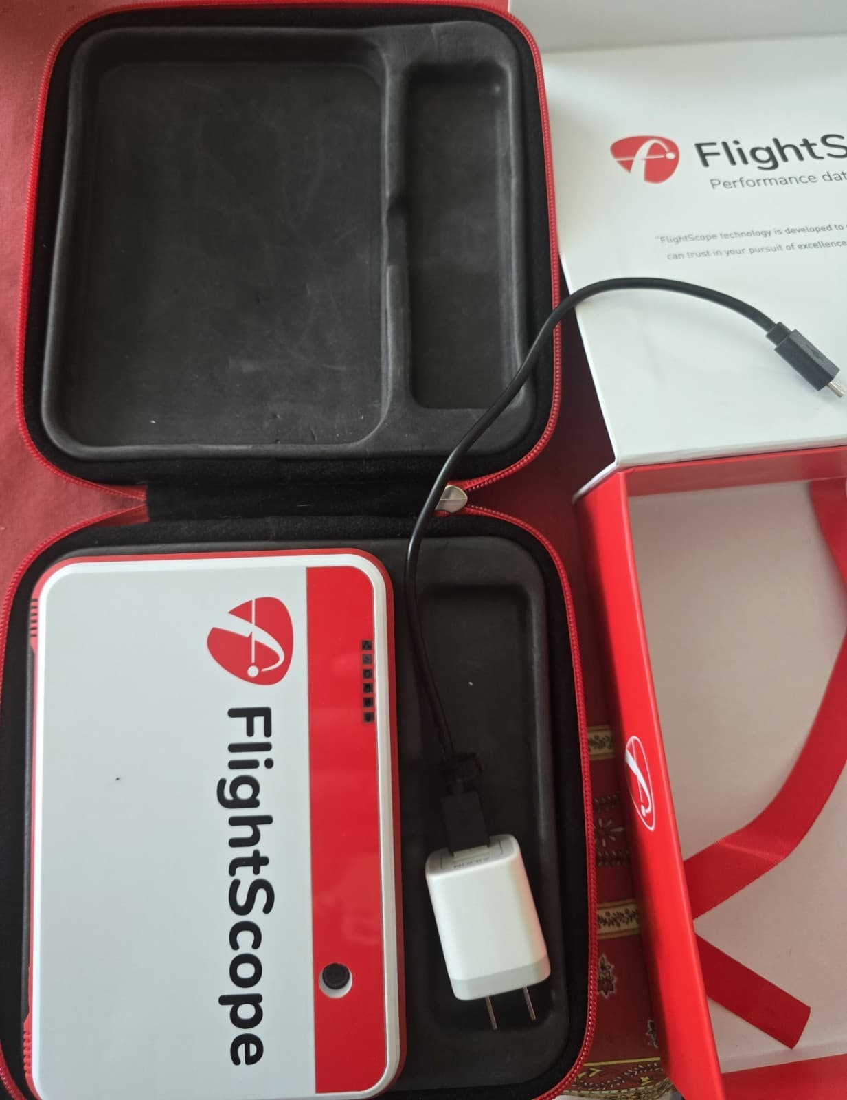 Flightscope Mevo Plus Launch Monitor Golf Simulator with Case 5