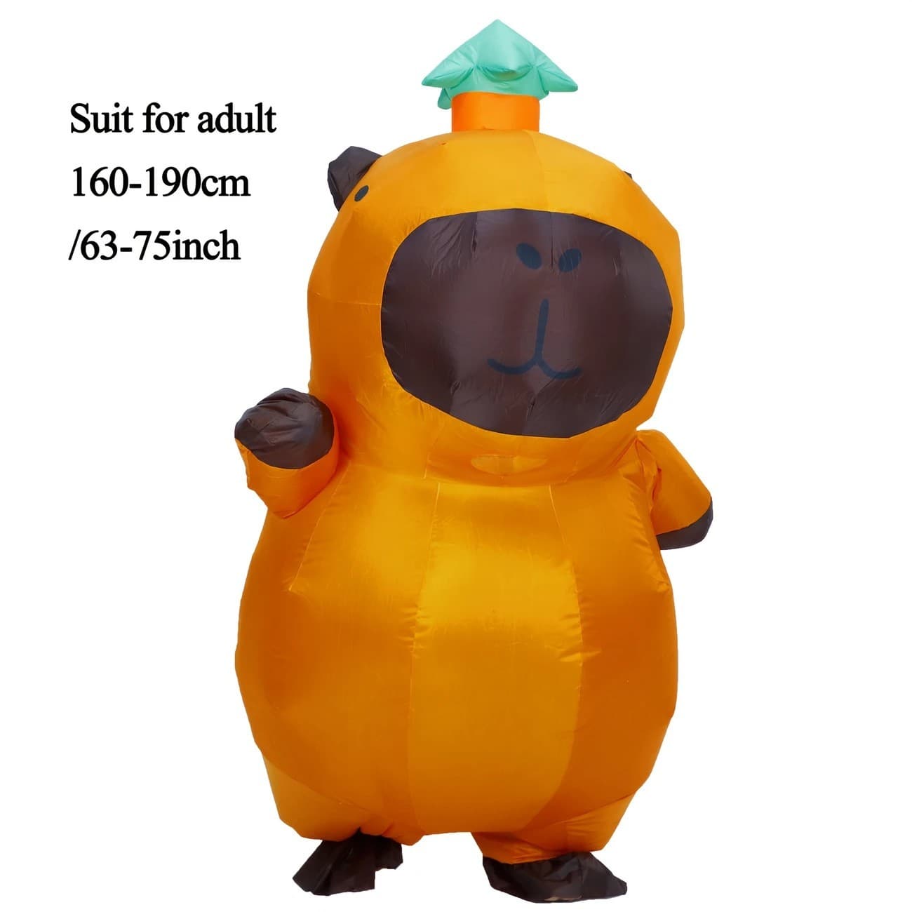 7ft Inflatable Capybara Costume Mascot Blow Up Full Body Halloween Cosplay Party 2