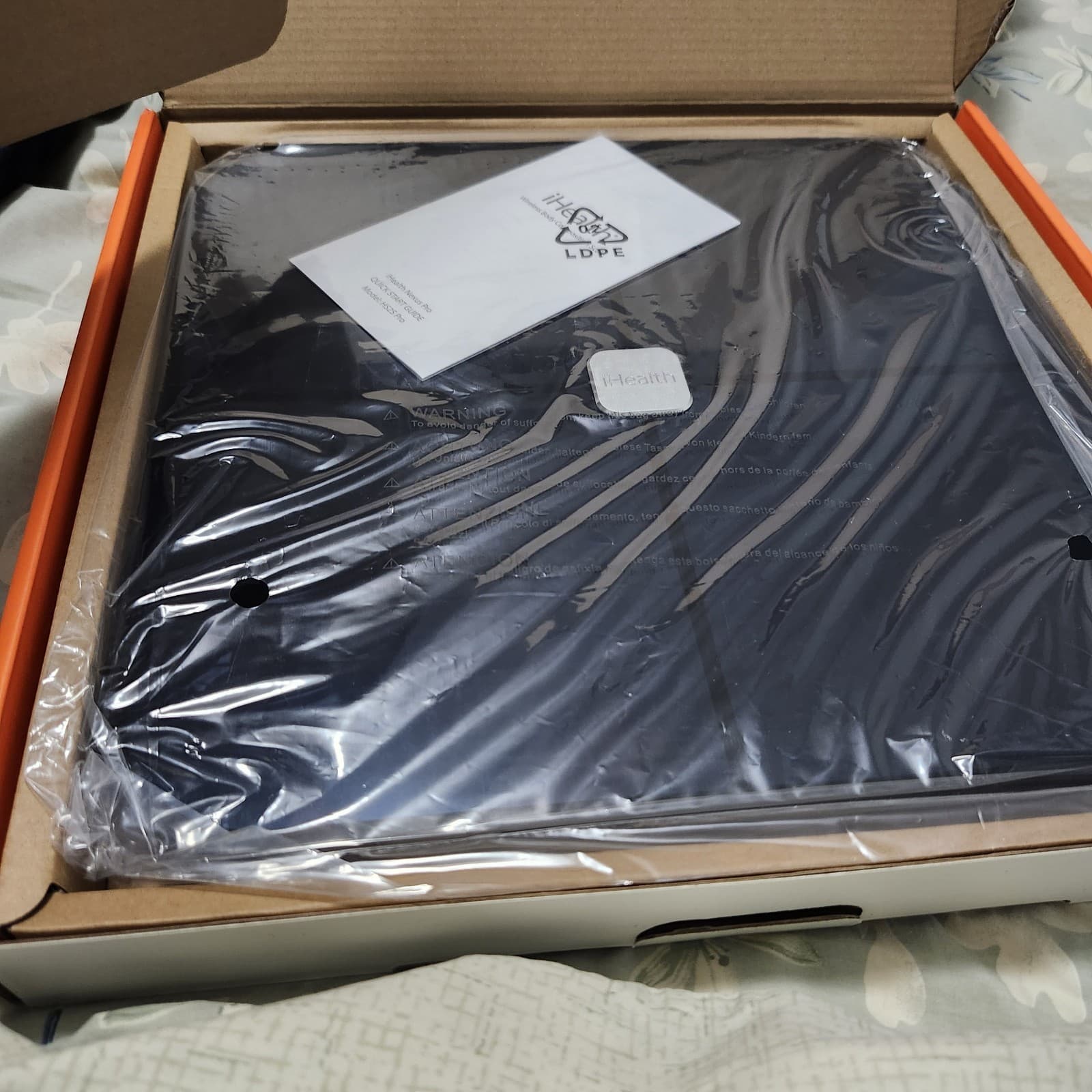 iHealth Nexus Pro Body Composition Scale Bluetooth LE Heart Rate Measurement NEW 2