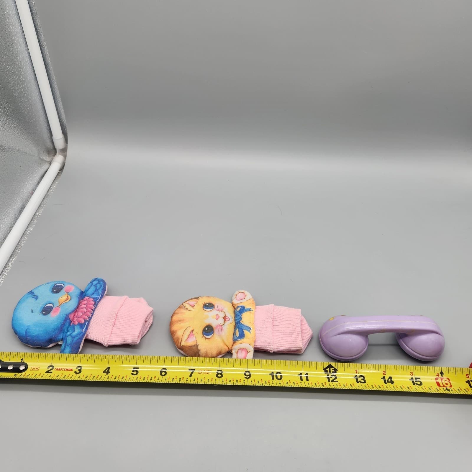 Vintage 80s baby Infant Rattle Toys Plush Lot 6 Playskool Fisher-Price 1st Years 5