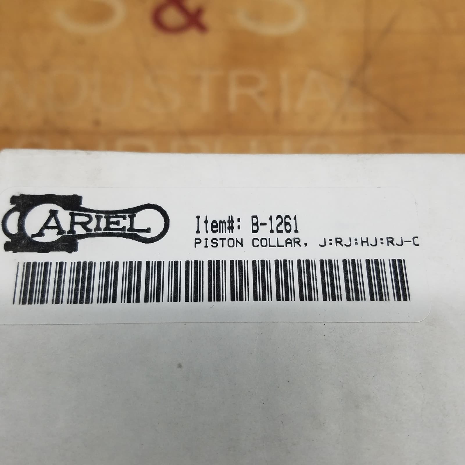 Ariel B-1261 Piston Collar, J:RJ:HJ:RJ - NEW 2
